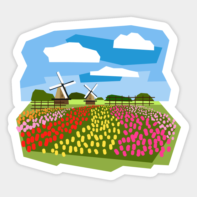 Holland Sticker by AdrianaStore